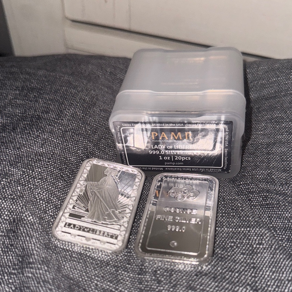 PAMP Silver Bars 1 oz x 20